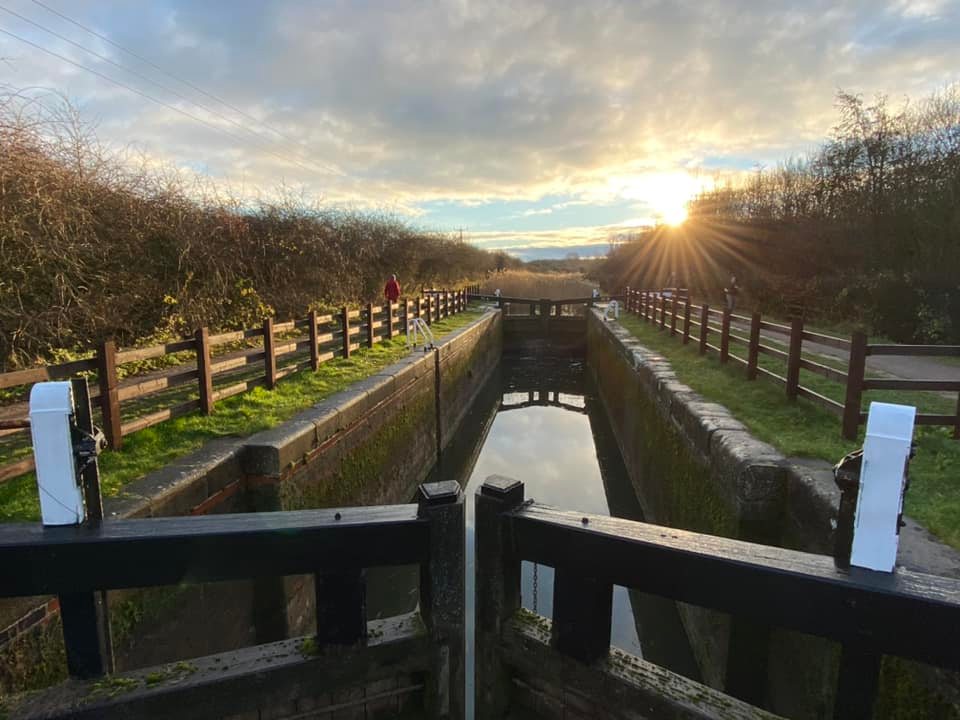 Cotgrave lock in Cotgrave Country Park